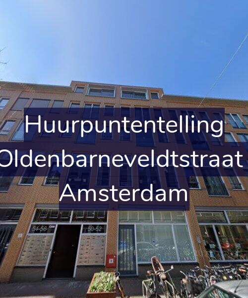 Foto gevel Huurpuntentelling voor Van Oldenbarneveldtstraat 54-E, Amsterdam