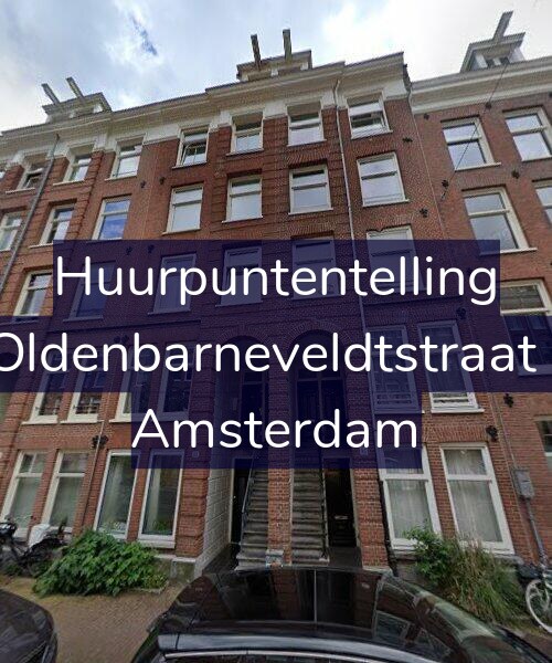Foto gevel Huurpuntentelling voor Van Oldenbarneveldtstraat 93-H, Amsterdam