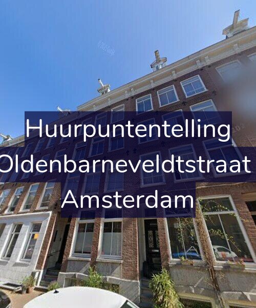 Foto gevel Huurpuntentelling voor Van Oldenbarneveldtstraat 55-2, Amsterdam
