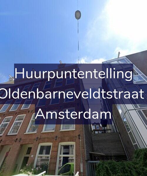 Foto gevel Huurpuntentelling voor Van Oldenbarneveldtstraat 41-2, Amsterdam