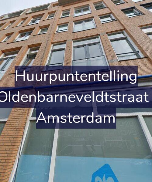 Foto gevel Huurpuntentelling voor Van Oldenbarneveldtstraat 54-X, Amsterdam