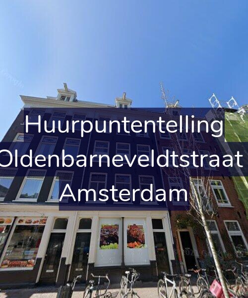 Foto gevel Huurpuntentelling voor Van Oldenbarneveldtstraat 78-1, Amsterdam