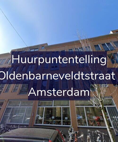 Foto gevel Huurpuntentelling voor Van Oldenbarneveldtstraat 50-C, Amsterdam