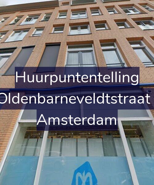 Foto gevel Huurpuntentelling voor Van Oldenbarneveldtstraat 50-R, Amsterdam