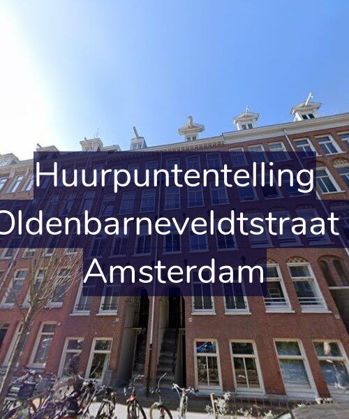 Foto gevel Huurpuntentelling voor Van Oldenbarneveldtstraat 98-O, Amsterdam