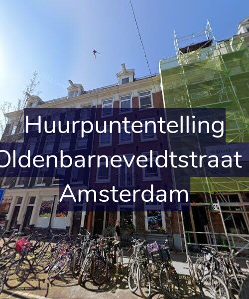 Foto gevel Huurpuntentelling voor Van Oldenbarneveldtstraat 76-H, Amsterdam