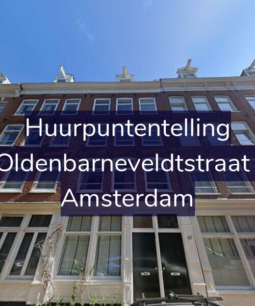 Foto gevel Huurpuntentelling voor Van Oldenbarneveldtstraat 67-1, Amsterdam