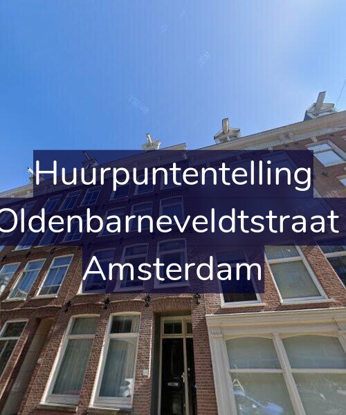 Foto gevel Huurpuntentelling voor Van Oldenbarneveldtstraat 59-2, Amsterdam