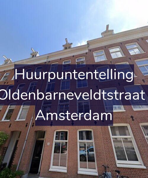 Foto gevel Huurpuntentelling voor Van Oldenbarneveldtstraat 35-1, Amsterdam