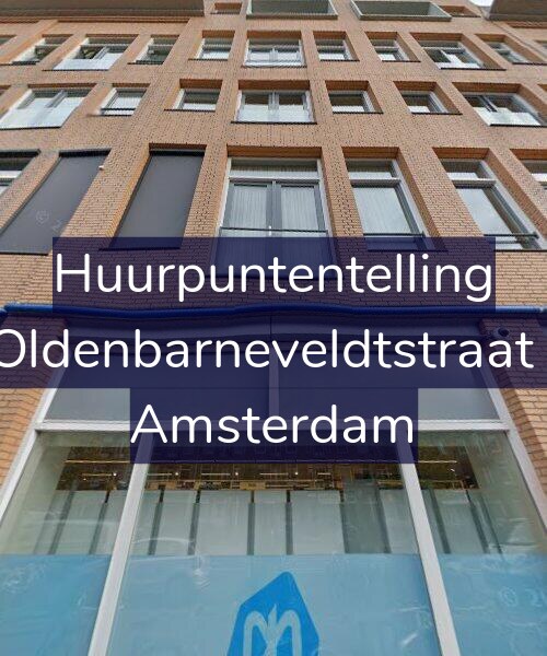 Foto gevel Huurpuntentelling voor Van Oldenbarneveldtstraat 54-R, Amsterdam