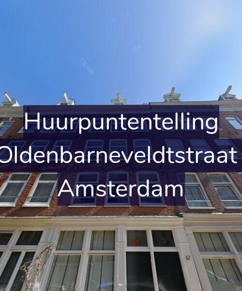 Foto gevel Huurpuntentelling voor Van Oldenbarneveldtstraat 67-2, Amsterdam