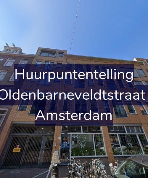 Foto gevel Huurpuntentelling voor Van Oldenbarneveldtstraat 52-L, Amsterdam