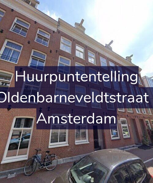 Foto gevel Huurpuntentelling voor Van Oldenbarneveldtstraat 37-H, Amsterdam