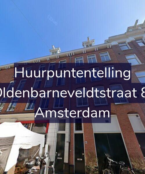 Foto gevel Huurpuntentelling voor Van Oldenbarneveldtstraat 87-A1, Amsterdam