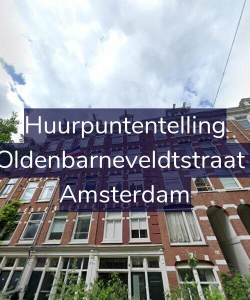 Foto gevel Huurpuntentelling voor Van Oldenbarneveldtstraat 70-2, Amsterdam