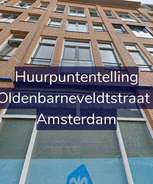 Foto gevel Huurpuntentelling voor Van Oldenbarneveldtstraat 54-Y, Amsterdam