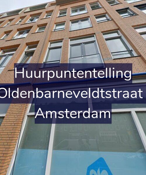 Foto gevel Huurpuntentelling voor Van Oldenbarneveldtstraat 52-X, Amsterdam