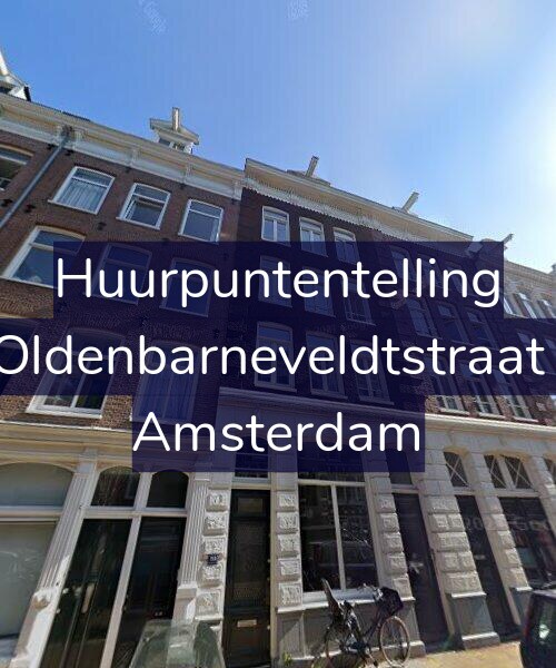Foto gevel Huurpuntentelling voor Van Oldenbarneveldtstraat 75-4, Amsterdam