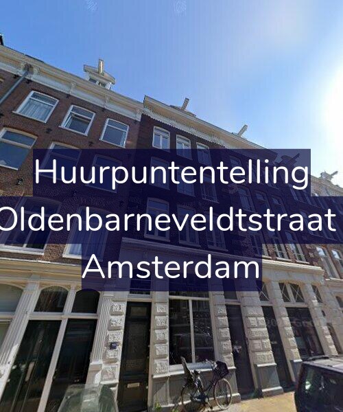 Foto gevel Huurpuntentelling voor Van Oldenbarneveldtstraat 75-3, Amsterdam