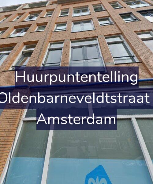 Foto gevel Huurpuntentelling voor Van Oldenbarneveldtstraat 56-X, Amsterdam