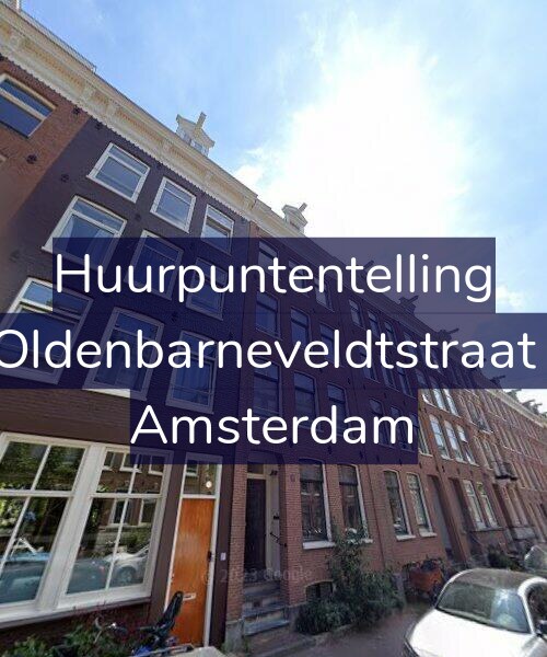 Foto gevel Huurpuntentelling voor Van Oldenbarneveldtstraat 21-1, Amsterdam