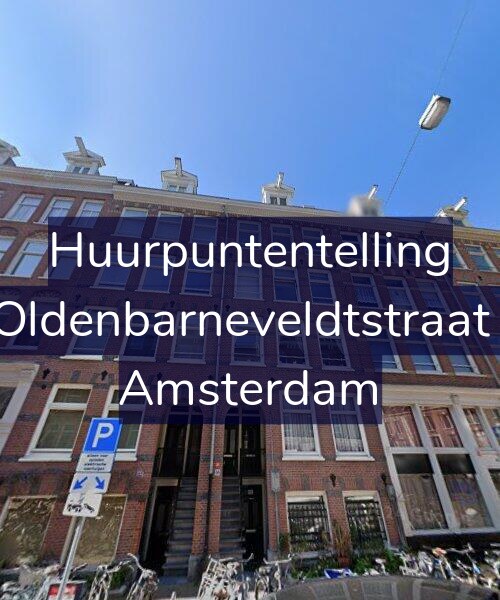 Foto gevel Huurpuntentelling voor Van Oldenbarneveldtstraat 86-3, Amsterdam