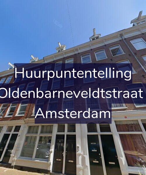 Foto gevel Huurpuntentelling voor Van Oldenbarneveldtstraat 69-1, Amsterdam