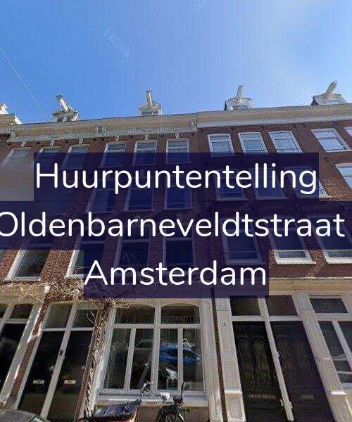 Foto gevel Huurpuntentelling voor Van Oldenbarneveldtstraat 63-2, Amsterdam