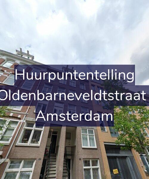 Foto gevel Huurpuntentelling voor Van Oldenbarneveldtstraat 58-2, Amsterdam
