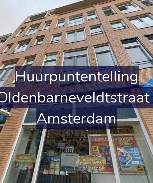 Foto gevel Huurpuntentelling voor Van Oldenbarneveldtstraat 50-S, Amsterdam