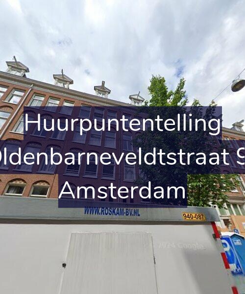 Foto gevel Huurpuntentelling voor Van Oldenbarneveldtstraat 96-AH, Amsterdam