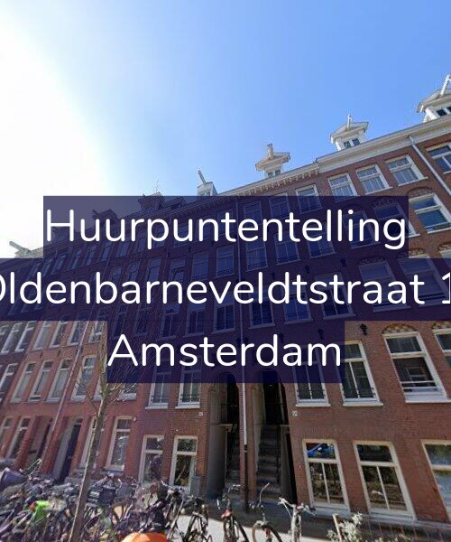 Foto gevel Huurpuntentelling voor Van Oldenbarneveldtstraat 100-O, Amsterdam
