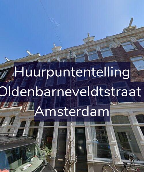 Foto gevel Huurpuntentelling voor Van Oldenbarneveldtstraat 79-1, Amsterdam