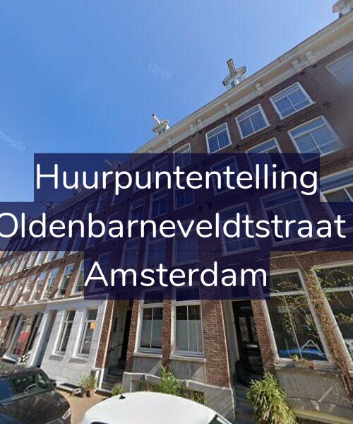 Foto gevel Huurpuntentelling voor Van Oldenbarneveldtstraat 55-4, Amsterdam