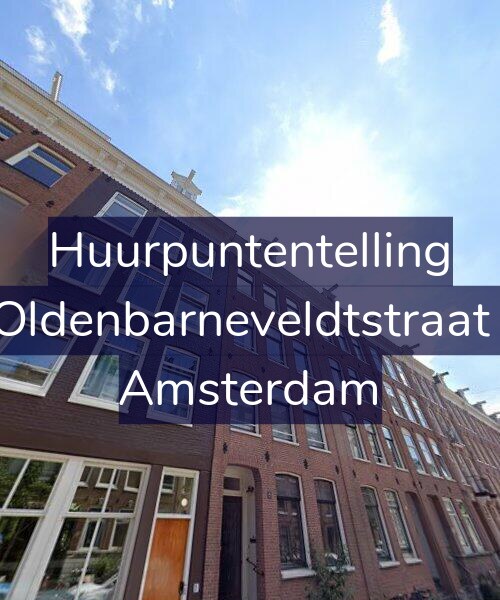 Foto gevel Huurpuntentelling voor Van Oldenbarneveldtstraat 21-2, Amsterdam