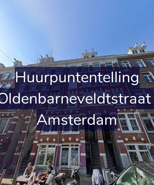 Foto gevel Huurpuntentelling voor Van Oldenbarneveldtstraat 64-3, Amsterdam