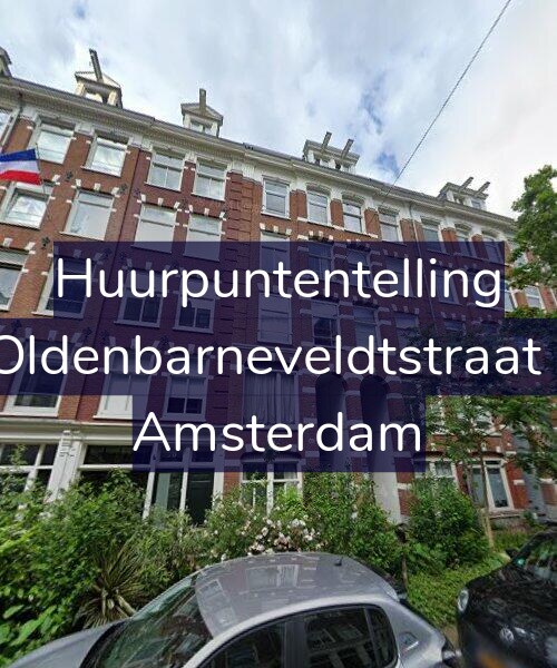 Foto gevel Huurpuntentelling voor Van Oldenbarneveldtstraat 68-H, Amsterdam