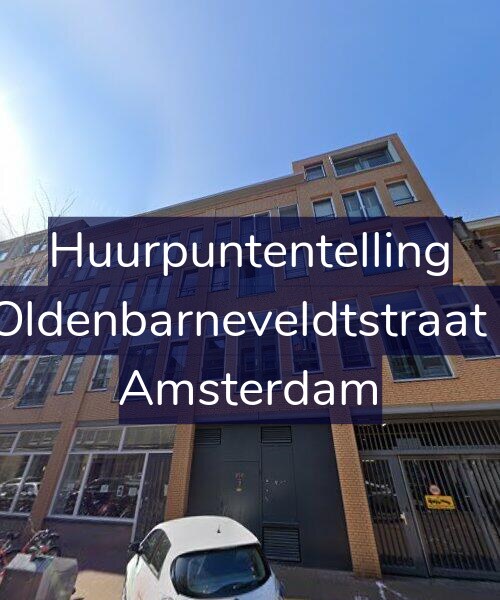 Foto gevel Huurpuntentelling voor Van Oldenbarneveldtstraat 50-A, Amsterdam