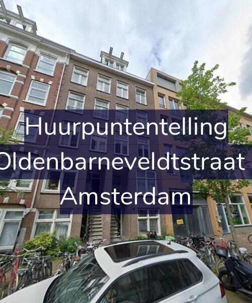 Foto gevel Huurpuntentelling voor Van Oldenbarneveldtstraat 58-H, Amsterdam