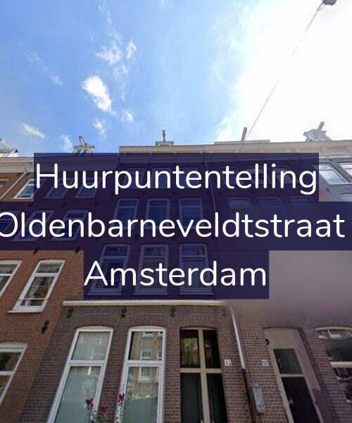 Foto gevel Huurpuntentelling voor Van Oldenbarneveldtstraat 15-2, Amsterdam