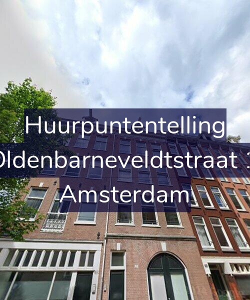 Foto gevel Huurpuntentelling voor Van Oldenbarneveldtstraat 108-3, Amsterdam