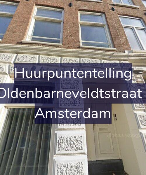 Foto gevel Huurpuntentelling voor Van Oldenbarneveldtstraat 49-H, Amsterdam