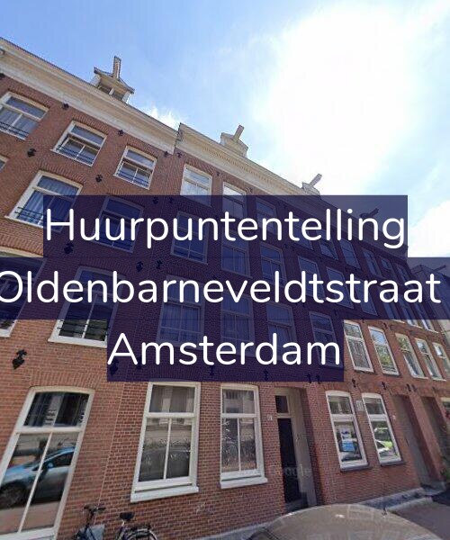 Foto gevel Huurpuntentelling voor Van Oldenbarneveldtstraat 37-1, Amsterdam