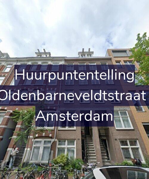 Foto gevel Huurpuntentelling voor Van Oldenbarneveldtstraat 60-4, Amsterdam
