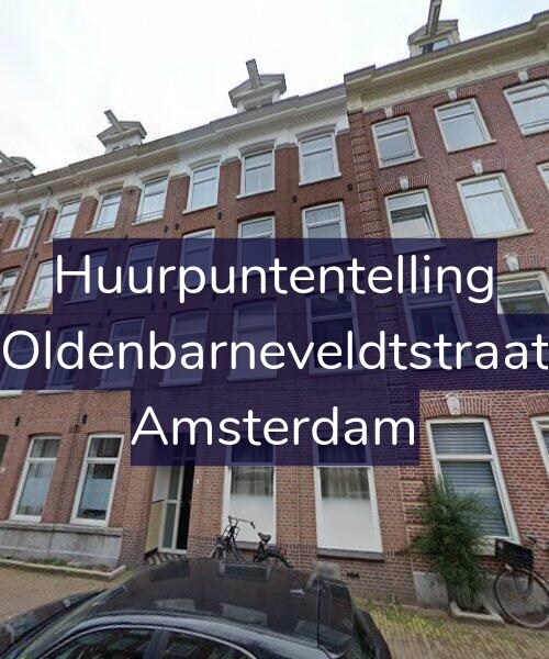 Foto gevel Huurpuntentelling voor Van Oldenbarneveldtstraat 7-H, Amsterdam