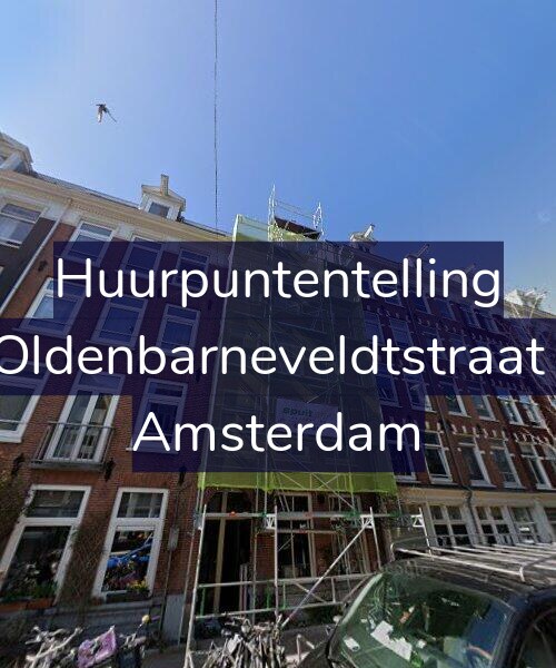 Foto gevel Huurpuntentelling voor Van Oldenbarneveldtstraat 74-2, Amsterdam