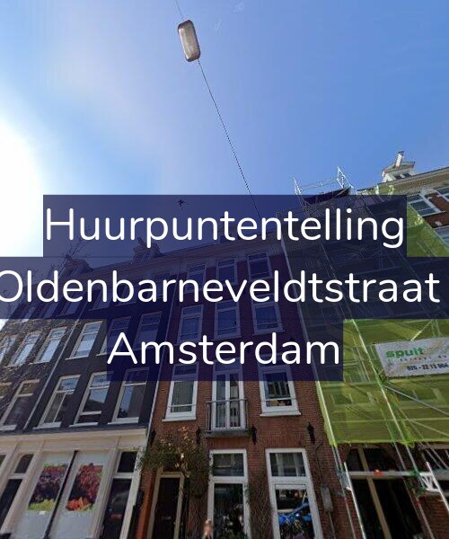 Foto gevel Huurpuntentelling voor Van Oldenbarneveldtstraat 76-3, Amsterdam