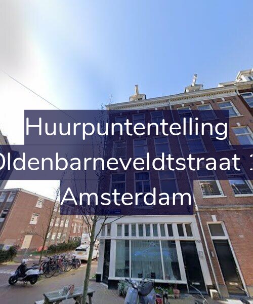 Foto gevel Huurpuntentelling voor Van Oldenbarneveldtstraat 110-3, Amsterdam