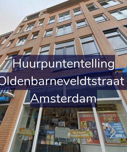 Foto gevel Huurpuntentelling voor Van Oldenbarneveldtstraat 56-S, Amsterdam