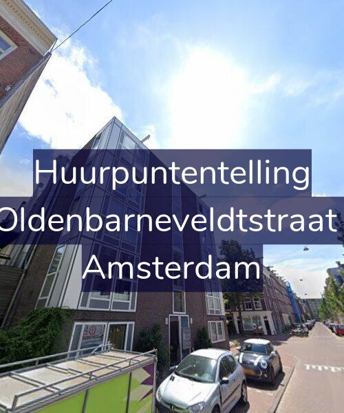 Foto gevel Huurpuntentelling voor Van Oldenbarneveldtstraat 43-E, Amsterdam